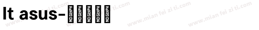 lt asus字体转换